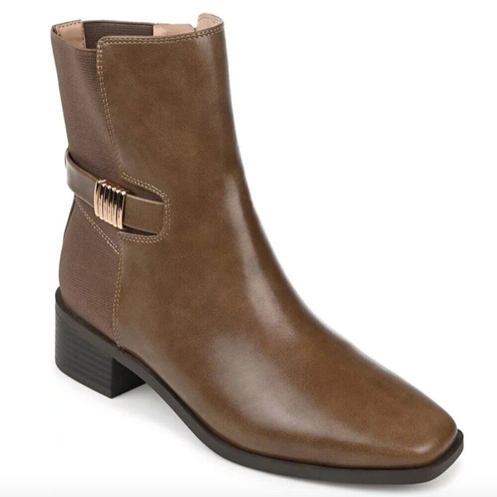 Journee Collection Aubrie Ankle booties taupe - 9